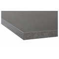 EKBACKEN Worktop, concrete effect, laminate, 246x2.8 cm