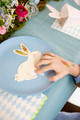 Paper Napkins Bunny 12.5x16cm, 20pcs, assorted colours