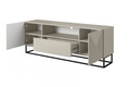 TV Cabinet Asha 167cm, cashmere/black