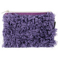 Pencil Pouch Case Plush Violet Hair