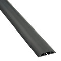 Floor Cable Cover Strip D-line 60x12x1800 mm, semi-circular, black