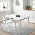 MELLTORP Table, white, 125x75 cm