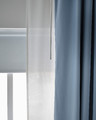 BENGTA Block-out curtain, 1 length, blue, 210x300 cm