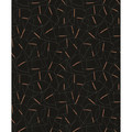 GoodHome Vinyl Wallpaper on Fleece Schiele, black