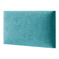 Upholstered Wall Panel Rectangle Stegu Mollis 30x15cm, turquoise