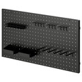 BROR 20 pieces pegboard set, black