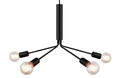 Pendant Lamp Ghlin 4-p E27, matt black