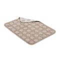 LEANDER Topper for changing mat, cappuccino