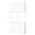 ENHET Storage combination, white, 120x32x225 cm