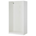 PAX Wardrobe with 2 doors, white/Bergsbo white, 100x38x236 cm