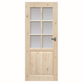 Internal Door Radex Lugano 80, left, solid pine