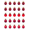 VINTERFINT Decoration, bauble, glass red, 2 cm