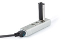 Digitus USB 2.0 Type-C 3-Port HUB & Fast Ethernet LAN 3x USB A/F, 1x RJ45 Lan, Chipset: FE1.1S/RTL8152B