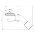 Shower Waste McAlpine 40mm