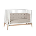 LEANDER Baby Cot LUNA™ 0-3y, White/Oak