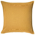 GURLI Cushion cover, golden-yellow, 50x50 cm