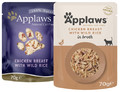 Applaws Natural Cat Food Chicken Breast with Wild Rice 70g