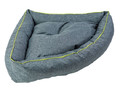 Diversa Dog Bed Corner M, grey-yellow