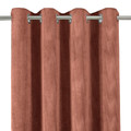 GoodHome Curtain Carrington 135 x 260 cm, brown