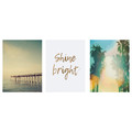 BILD Poster, Shine bright, 30x40 cm, 3 pack