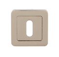 Colours Door Escutcheon Inya, lower, satin nickel