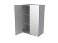 GoodHome Bathroom Mirror Cabinet Imandra 60 x 90 x 36 cm, grey