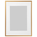 LOMVIKEN Frame, gold-colour, 30x40 cm