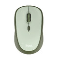 Trust Optical Wireless Mouse YVI+ Eco, green