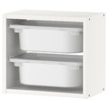 TROFAST Wall storage, white/white, 34x21x30 cm