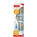 NUK First Choice Plus Baby Bottle with Temperature Control 300ml 0-6m, blue