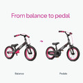 smarTrike Balance Bike Xtend Scooter 3in1, pink, 3+