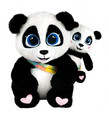 TM Toys Interactive Toy Hug & Play Panda MaMi and BaoBao 24m+