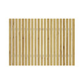 GoodHome Bathroom Bamboo Mat Caledon 50 x 70 cm, natural