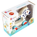 Bam Bam Pull Along Toy Zebra 18m+