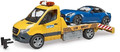 Bruder MB Sprinter Car Transporter & Roadster 3+