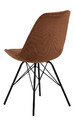 Dining Chair Eris, corduroy, copper