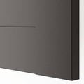 BERGSBO Door, dark grey, 50x195 cm