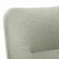 VEDBO High-back armchair, Gunnared light green