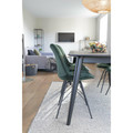 Chair Oslo Velvet, dark green