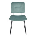 Upholstered Chair Adele VIC, grey-green