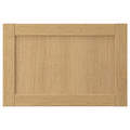 FORSBACKA Drawer front, oak, 60x40 cm