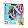 Bam Bam Musical Rubber Crawling Ball 6m+