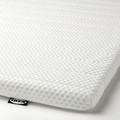 NISSEHOLM Mattress pad, white, 90x200 cm