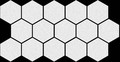 Gres Wall Tile Hex 26,5 x 51 cm, snow, 0,95 m2