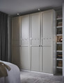 FLISBERGET Door, light beige, 50x229 cm