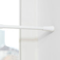 FJÄDRANDE Curtain rod, white, 70-120 cm