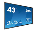 Iiyama 43" Monitor 4K 18/7 SDM IPS LAN PION 500cd/m2 OS8.0 LH4342UHS-B3