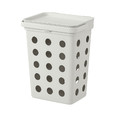 HÅLLBAR Bin for organic waste, light grey, 10 l