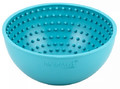 LickiMat Wobble Deep Bowl for Dogs, soft, turquoise