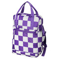 STARTTID Backpack, white/bright lilac, 27x9x38 cmx12 l